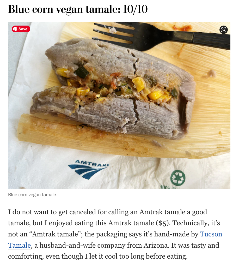 Tucson Tamales aMAIZEing Washington Post Review