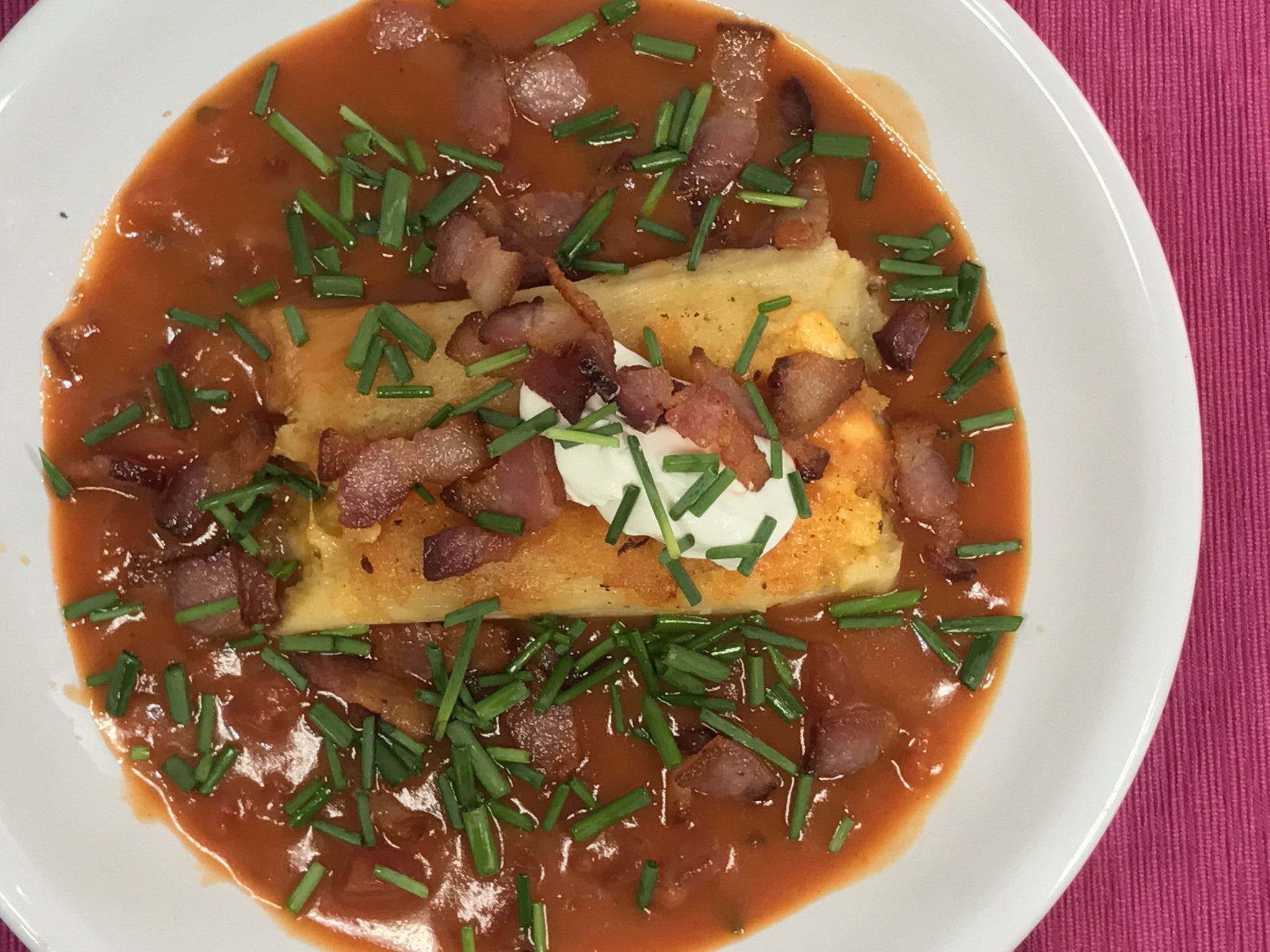 Grilled Cheese Tamale w/Tomato Soup