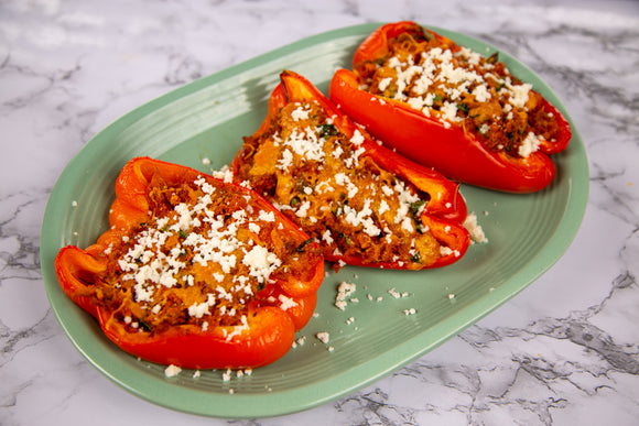 Tamale Stuffed Peppers