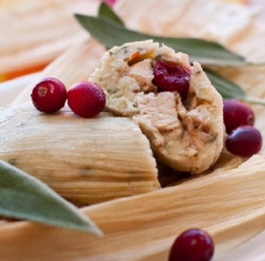 Turkey & Cranberries in a Tamale?