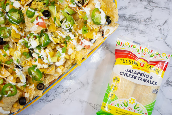Tamale Nachos