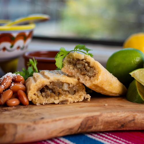 Breakfast Sausage & Cheese Tamales
