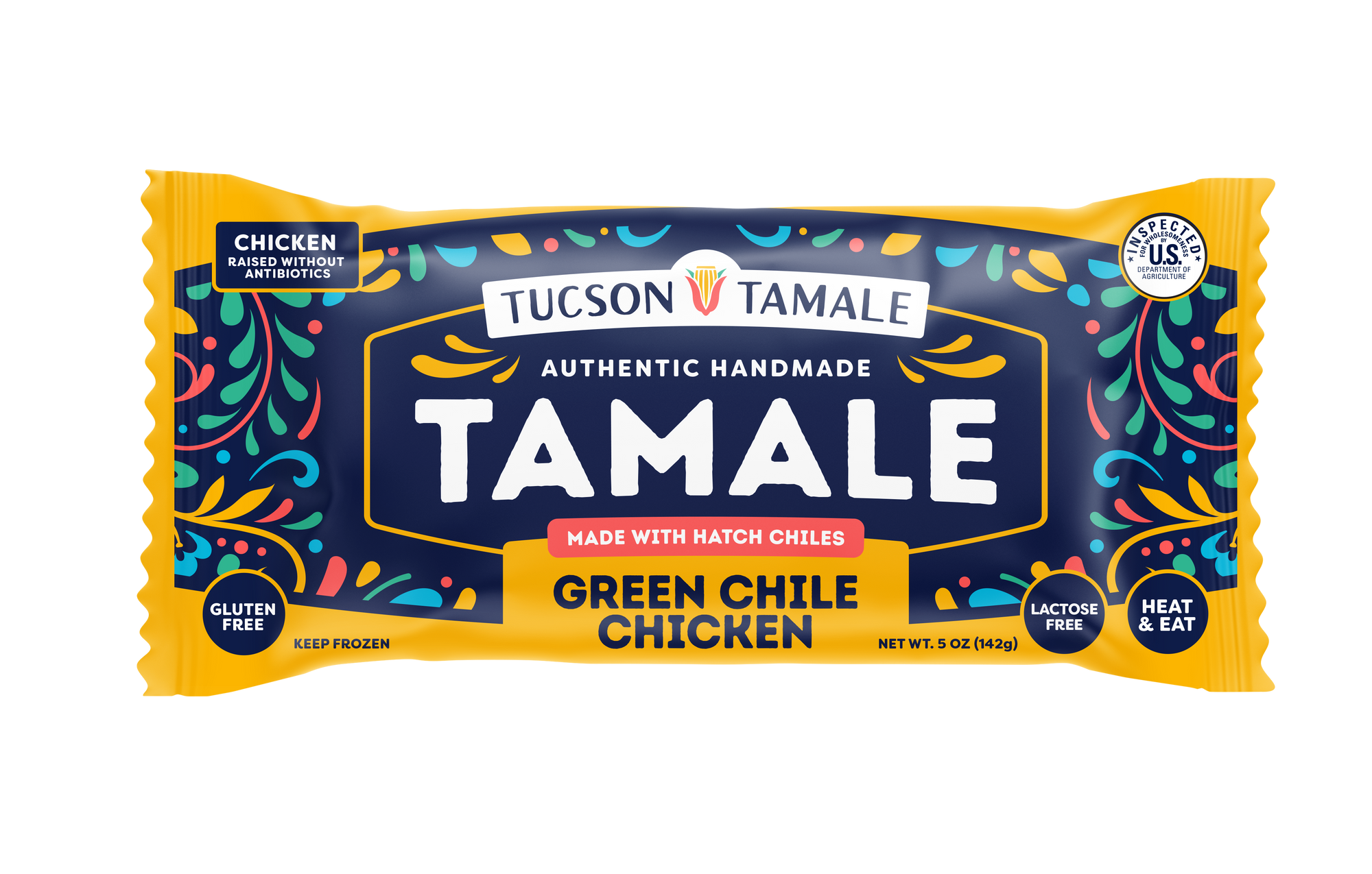 Green Chile Chicken Tamales