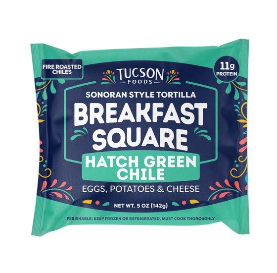 Green Chile & Egg Squares