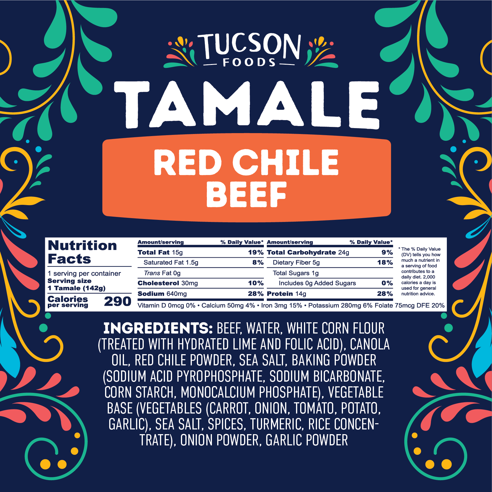 Red Chile Beef Tamales