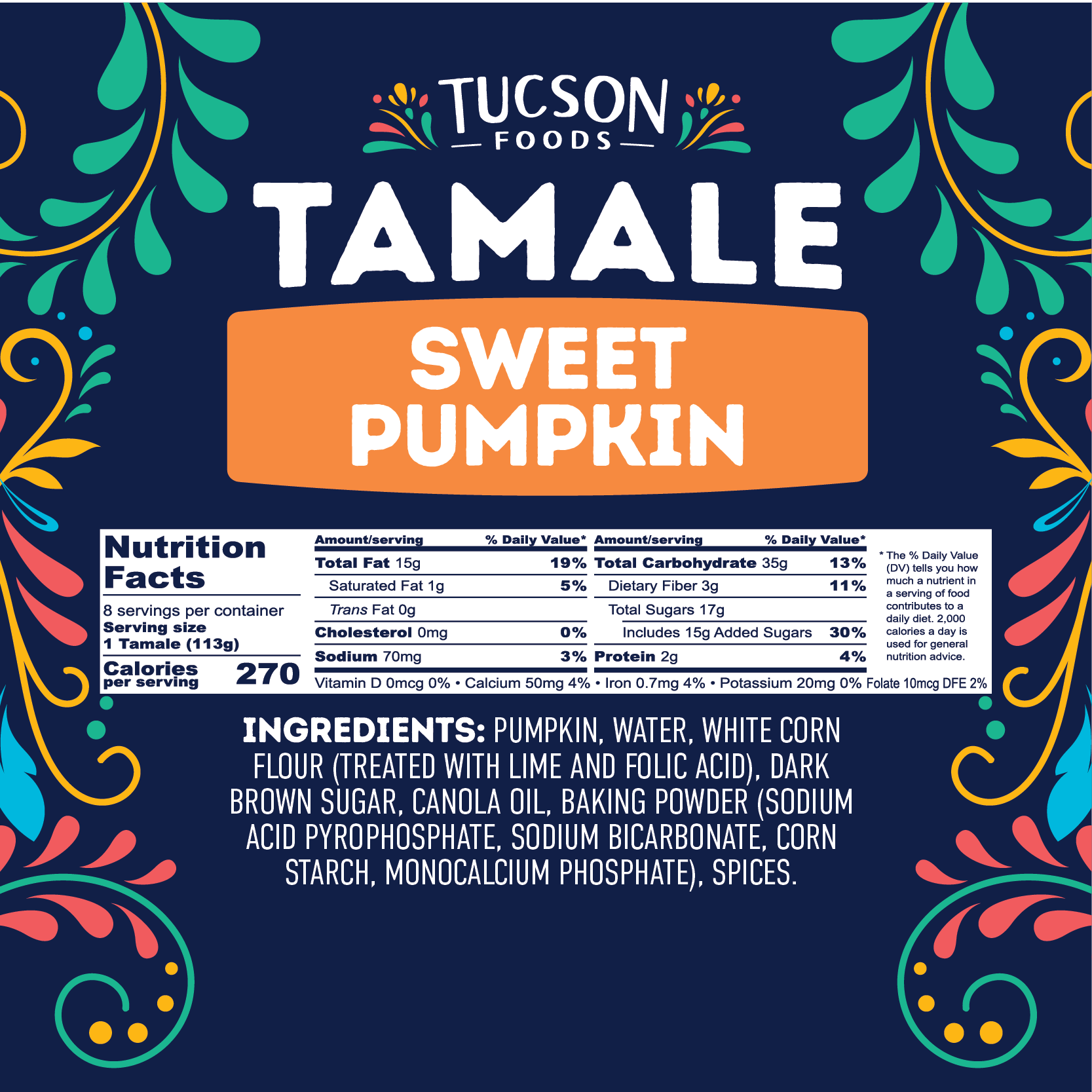 Sweet Pumpkin Tamales